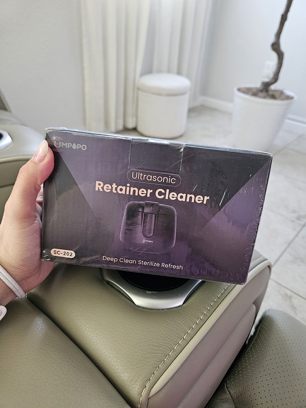 Ultrasonic Retainer Cleaner - Black